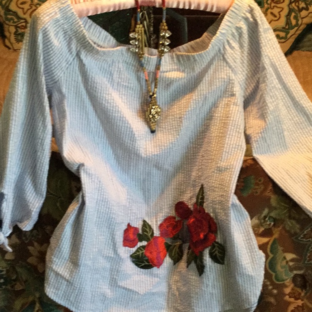 Large off the shoulder adorable top